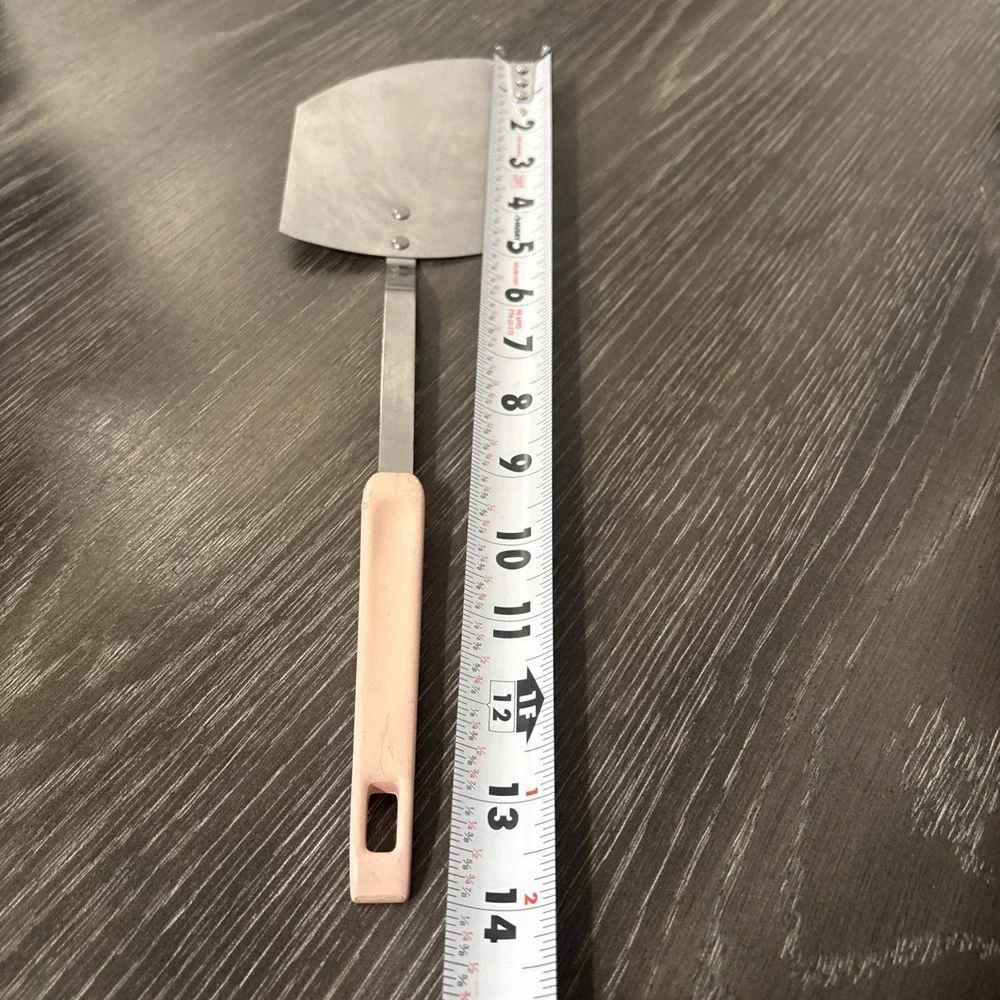 Black Handle Stainless Angled Spatula USA MCM Vtg Sharpcutter by‎ Royal